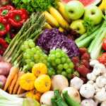 Fruits and vegetables